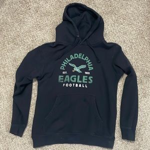 Nfl Fanatics Philadelphia Eagles Women’s Graphic Hoodie Sweatshirt Size Medium